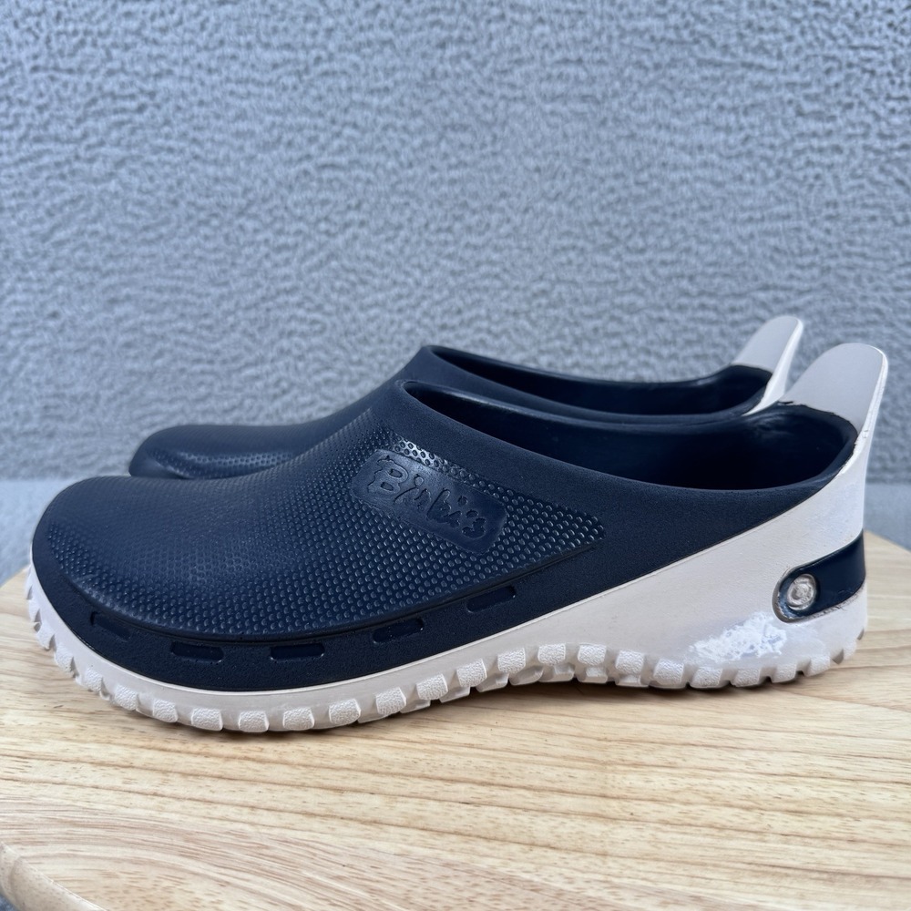 Birkenstock Active Birki's Clogs Size 40 EU Womens 9 Mens 7 Blue Slip On Slides - Picture 4 of 11